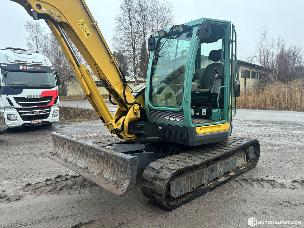 Yanmar VIO80-1 excavator + Engcon with two buckets., Ylivieska - Μίνι εκσκαφέας: φωτογραφία 3 Yanmar VIO80-1 excavator + Engcon with two buckets., Ylivieska - Μίνι εκσκαφέας: φωτογραφία 3