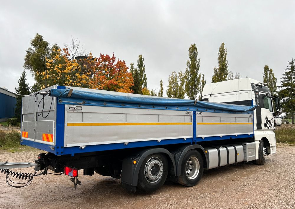 MAN TGX Tandem 1m burty TOP KOMPLET / ALUFELGI / zarejestrowany gotowy do pracy / przyczepa 18t / FULL OPCJA / 26.420 26.460 26.500 26.400 26.440 26.480 26.510 460 500 - Φορτηγό με ανοιχτή καρότσα: φωτογραφία 4 MAN TGX Tandem 1m burty TOP KOMPLET / ALUFELGI / zarejestrowany gotowy do pracy / przyczepa 18t / FULL OPCJA / 26.420 26.460 26.500 26.400 26.440 26.480 26.510 460 500 - Φορτηγό με ανοιχτή καρότσα: φωτογραφία 4