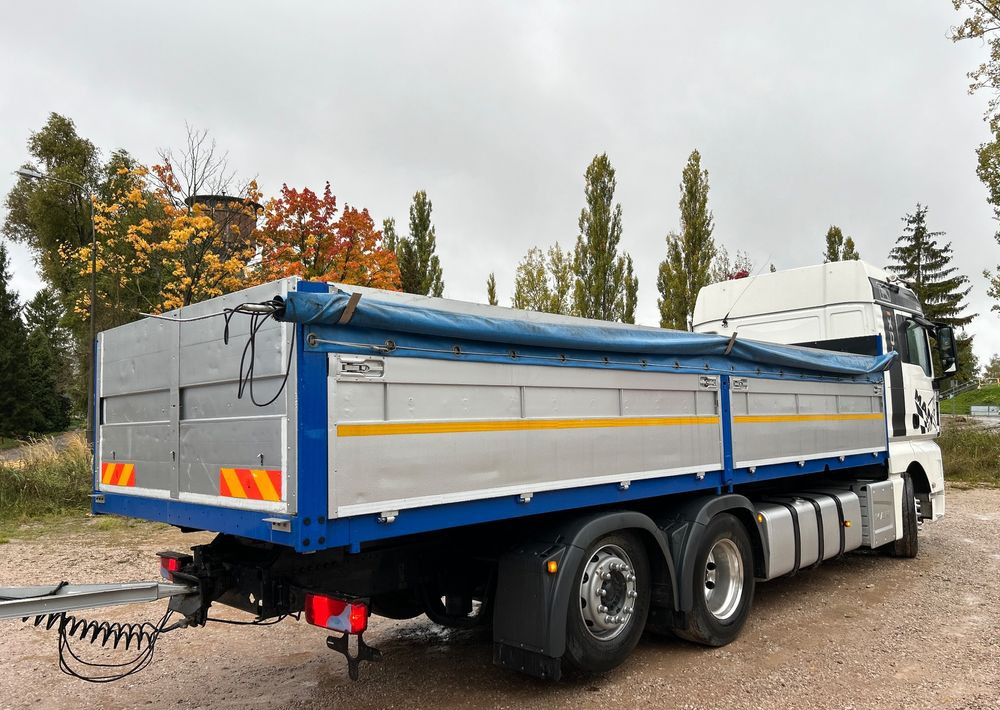 MAN TGX Tandem 1m burty TOP KOMPLET / ALUFELGI / zarejestrowany gotowy do pracy / przyczepa 18t / FULL OPCJA / 26.420 26.460 26.500 26.400 26.440 26.480 26.510 460 500 - Φορτηγό με ανοιχτή καρότσα: φωτογραφία 3 MAN TGX Tandem 1m burty TOP KOMPLET / ALUFELGI / zarejestrowany gotowy do pracy / przyczepa 18t / FULL OPCJA / 26.420 26.460 26.500 26.400 26.440 26.480 26.510 460 500 - Φορτηγό με ανοιχτή καρότσα: φωτογραφία 3