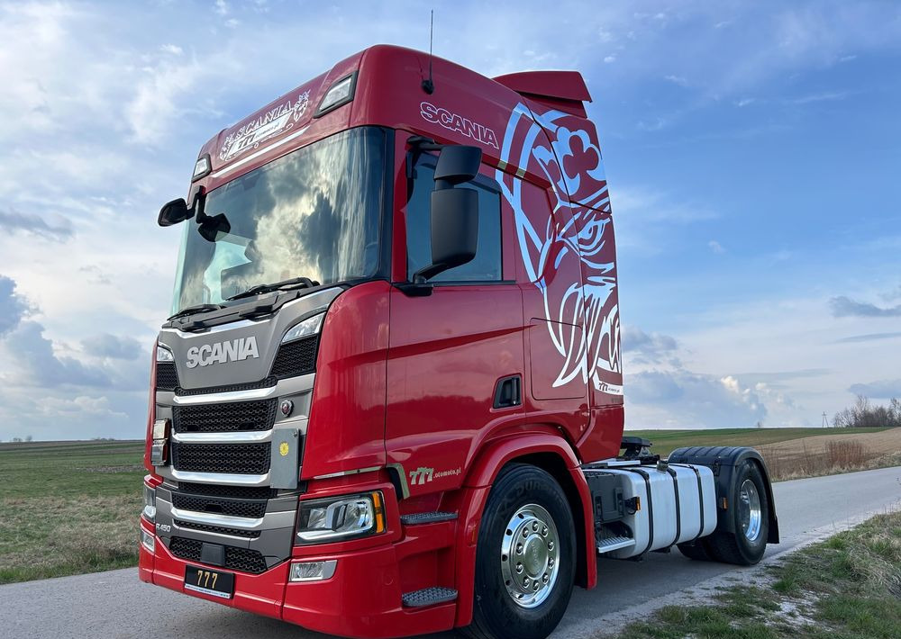 Scania R450 FULL ADR RETARDER ALUFELGI z Niemiec od jedynego właściciela ! HYDRAULIKA spod beczki spożywczej ! / do wywrotu ruchomej podłogi beczki TOP TOP TOP OKAZJA - Τράκτορας: φωτογραφία 3 Scania R450 FULL ADR RETARDER ALUFELGI z Niemiec od jedynego właściciela ! HYDRAULIKA spod beczki spożywczej ! / do wywrotu ruchomej podłogi beczki TOP TOP TOP OKAZJA - Τράκτορας: φωτογραφία 3
