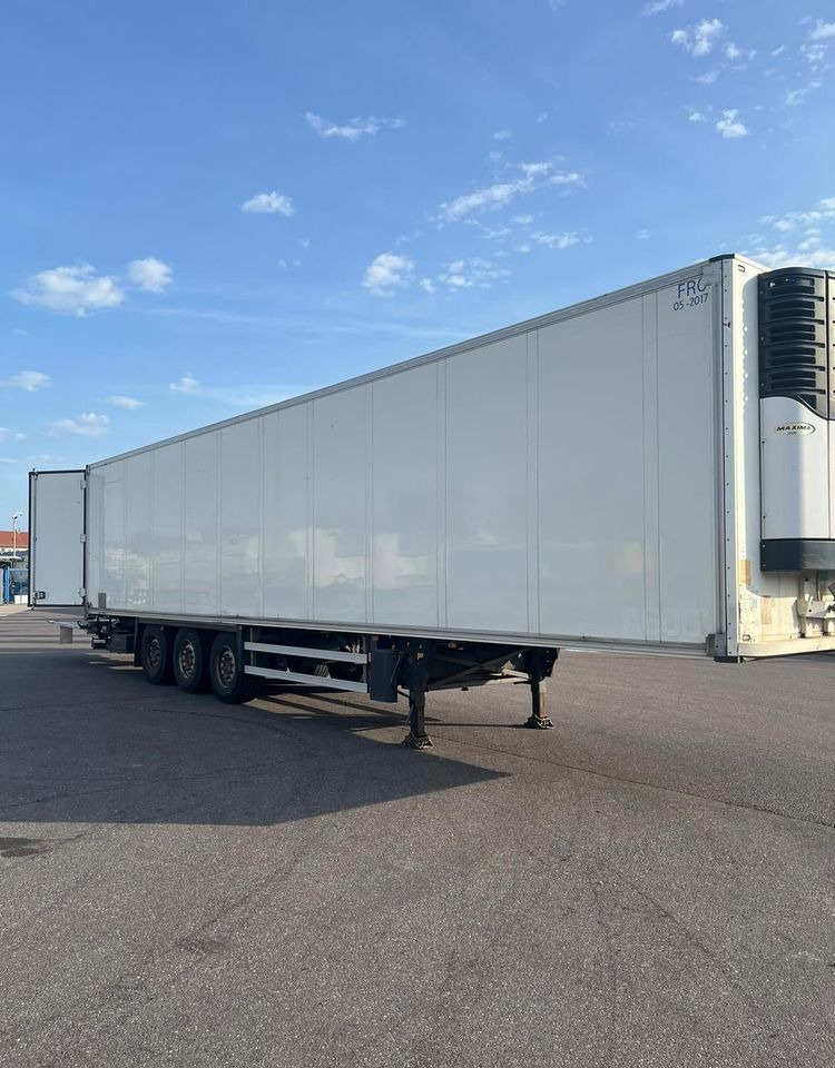 Schmitz Cargobull CARRIER MAXIMA 1300 / WINDA / DOPPEL STOCK / ŚCIANA GRODZIOWA / BELKI / PODNOSZONA OŚ / z Niemiec / TOP STAN 2011/ CARRIER CHŁODNIA CHLODNIA LODÓWKA PODWÓJNY ZAŁADUNEK PIĘTROWA - Επικαθήμενο ψυγείο: φωτογραφία 1 Schmitz Cargobull CARRIER MAXIMA 1300 / WINDA / DOPPEL STOCK / ŚCIANA GRODZIOWA / BELKI / PODNOSZONA OŚ / z Niemiec / TOP STAN 2011/ CARRIER CHŁODNIA CHLODNIA LODÓWKA PODWÓJNY ZAŁADUNEK PIĘTROWA - Επικαθήμενο ψυγείο: φωτογραφία 1