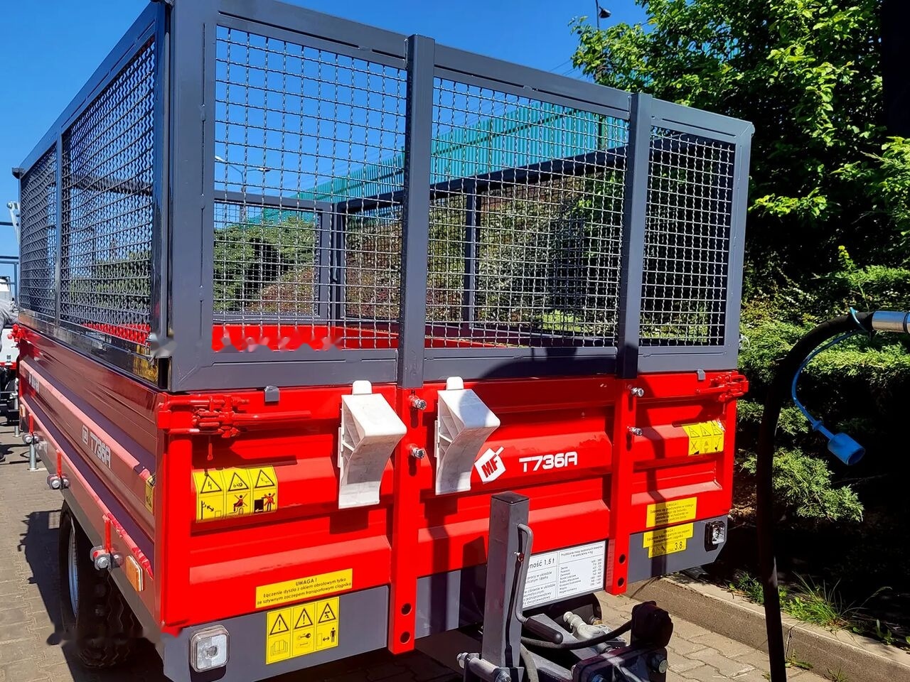 Metal-Fach T736/1 - 840kg - Ρυμούλκα για τρακτέρ: φωτογραφία 2 Metal-Fach T736/1 - 840kg - Ρυμούλκα για τρακτέρ: φωτογραφία 2