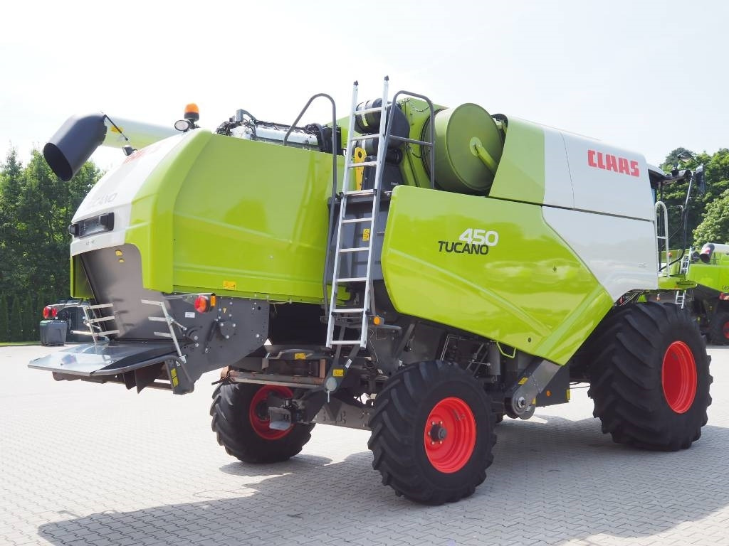 Claas Tucano 450 + V770 - Θεριζοαλωνιστική μηχανή: φωτογραφία 3 Claas Tucano 450 + V770 - Θεριζοαλωνιστική μηχανή: φωτογραφία 3