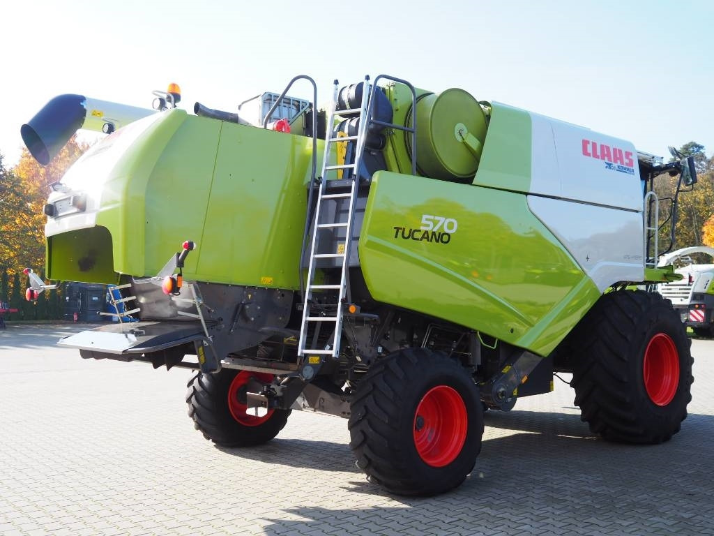 Claas Tucano 570 GPS + V770  - Θεριζοαλωνιστική μηχανή: φωτογραφία 3 Claas Tucano 570 GPS + V770  - Θεριζοαλωνιστική μηχανή: φωτογραφία 3
