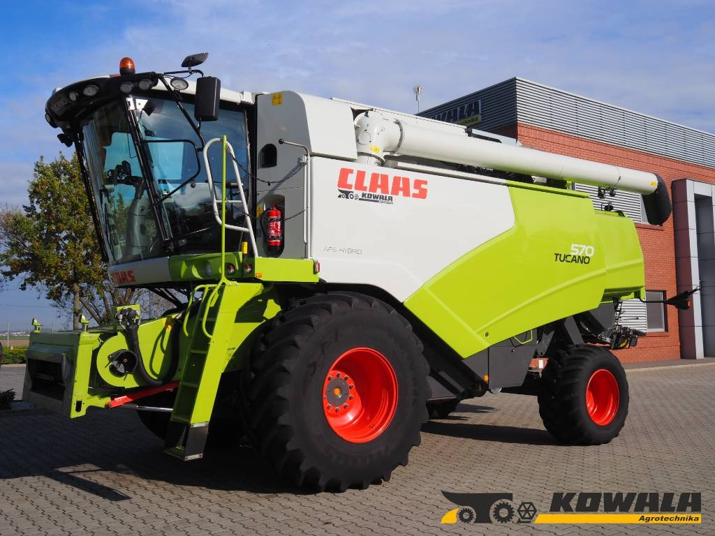 Claas Tucano 570 GPS + V770  - Θεριζοαλωνιστική μηχανή: φωτογραφία 1 Claas Tucano 570 GPS + V770  - Θεριζοαλωνιστική μηχανή: φωτογραφία 1