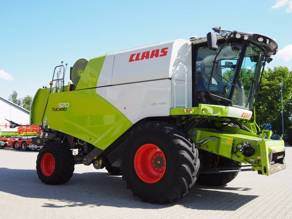 Claas Tucano 570 + V770 - Θεριζοαλωνιστική μηχανή: φωτογραφία 4 Claas Tucano 570 + V770 - Θεριζοαλωνιστική μηχανή: φωτογραφία 4