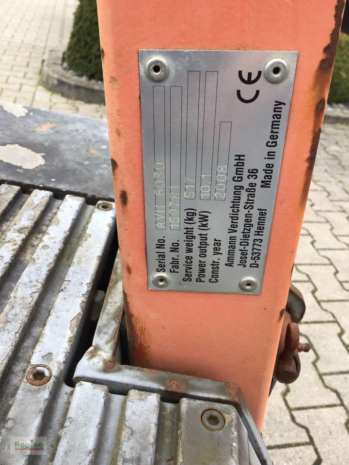 Ammann AVH6030 - Δονητική πλάκα: φωτογραφία 3 Ammann AVH6030 - Δονητική πλάκα: φωτογραφία 3