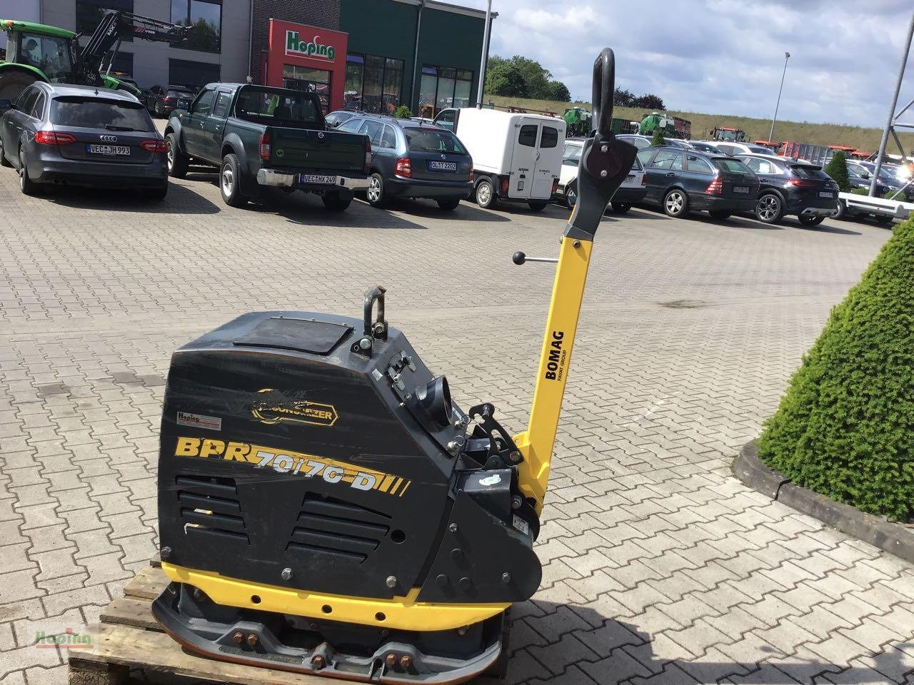 Bomag BPR 70/70 D/E - Δονητική πλάκα: φωτογραφία 4 Bomag BPR 70/70 D/E - Δονητική πλάκα: φωτογραφία 4