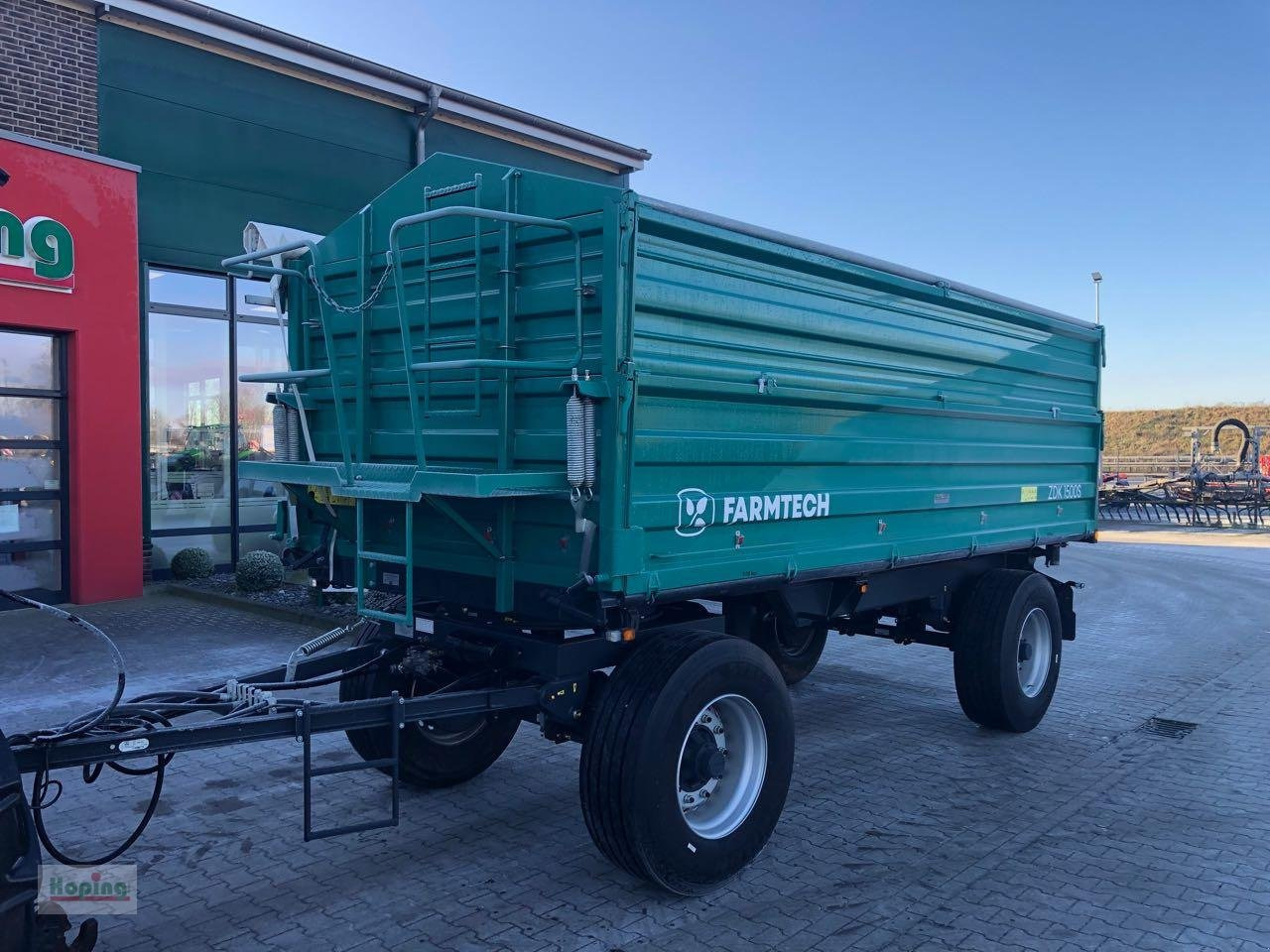 Farmtech ZDK0 15t - Ανατρεπόμενη ρυμούλκα για τρακτέρ: φωτογραφία 2 Farmtech ZDK0 15t - Ανατρεπόμενη ρυμούλκα για τρακτέρ: φωτογραφία 2