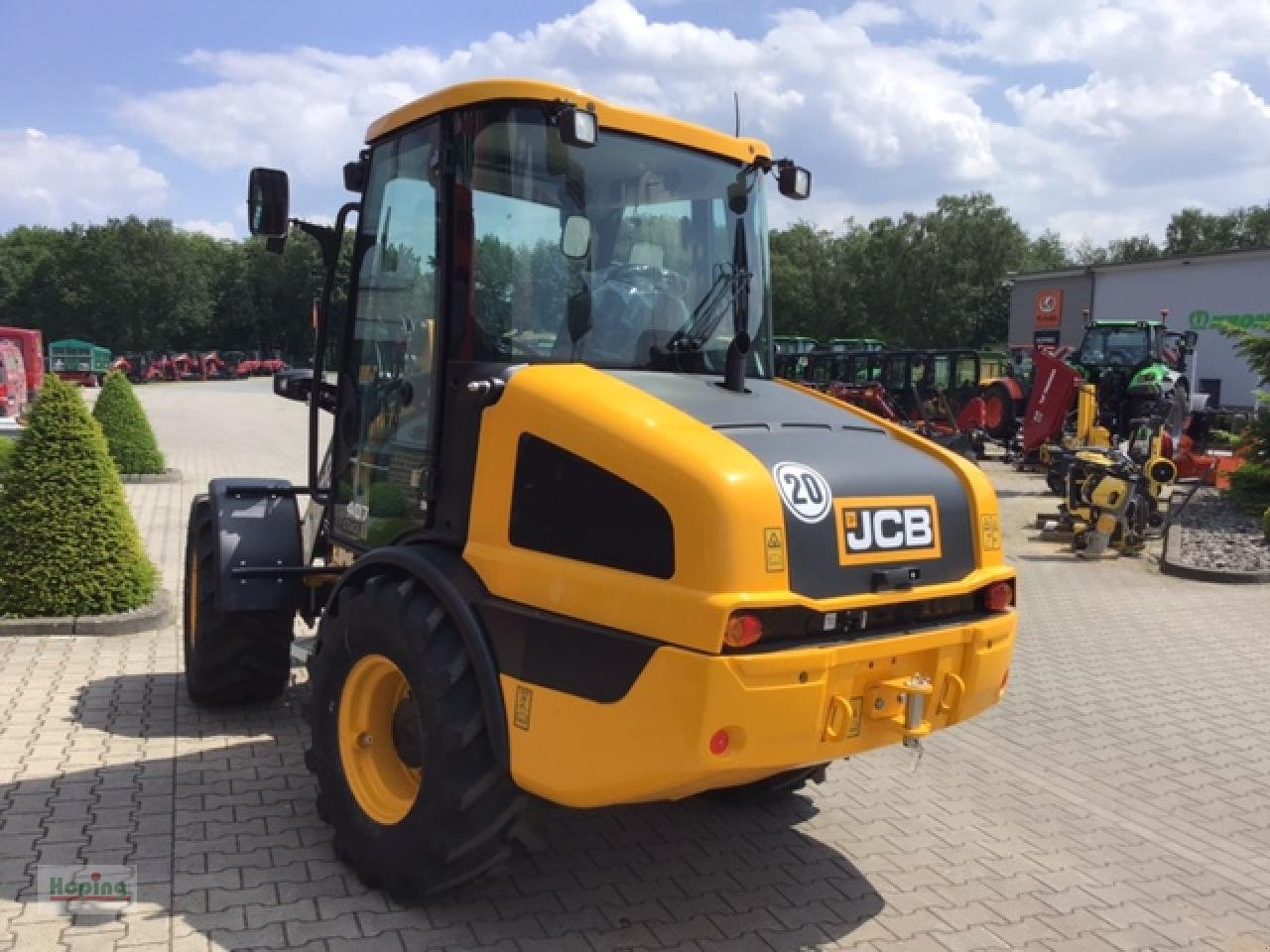 JCB 407 - Ελαστιχοφόρος φορτωτής: φωτογραφία 4 JCB 407 - Ελαστιχοφόρος φορτωτής: φωτογραφία 4