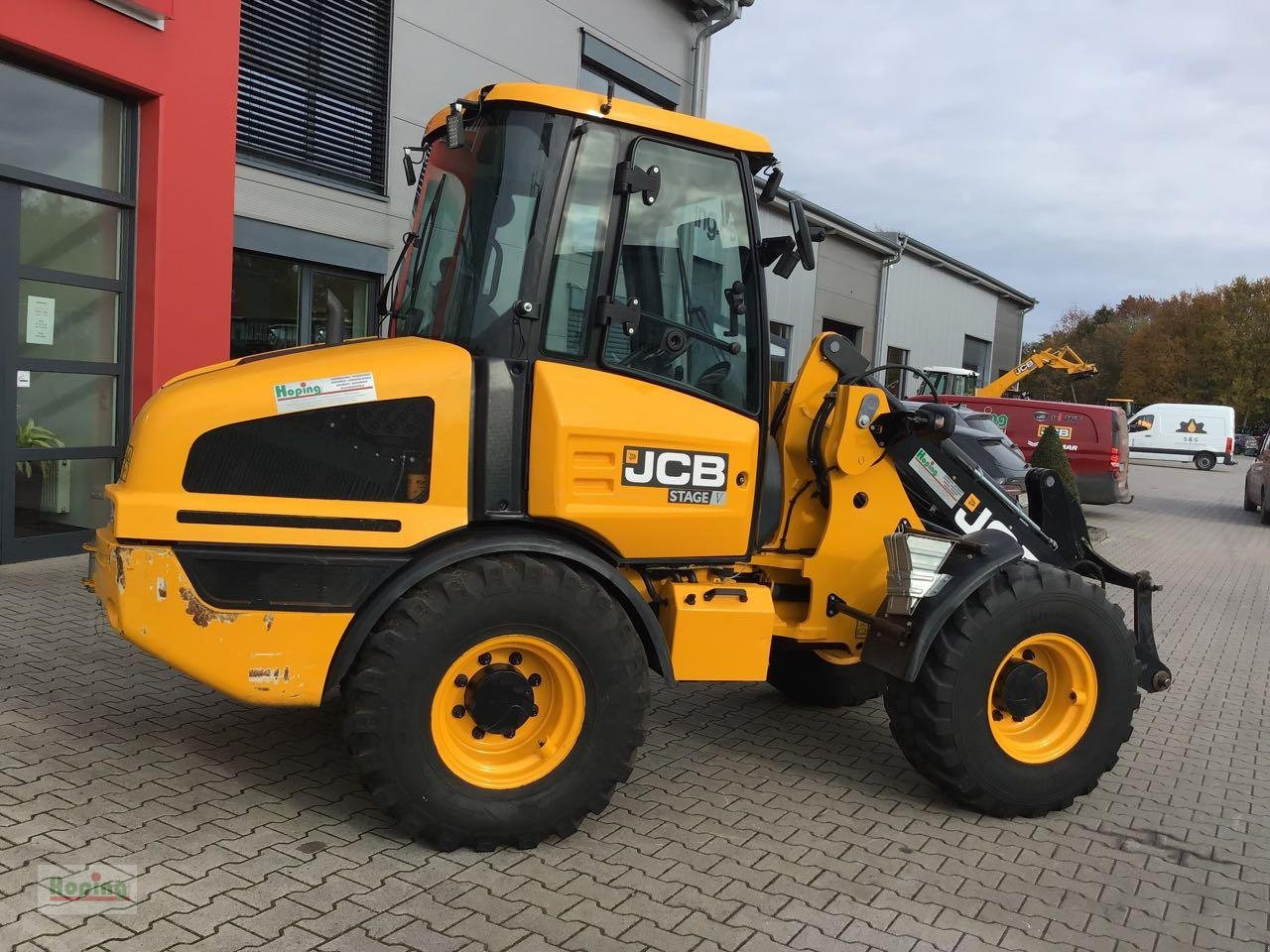 JCB 407 - Ελαστιχοφόρος φορτωτής: φωτογραφία 2 JCB 407 - Ελαστιχοφόρος φορτωτής: φωτογραφία 2