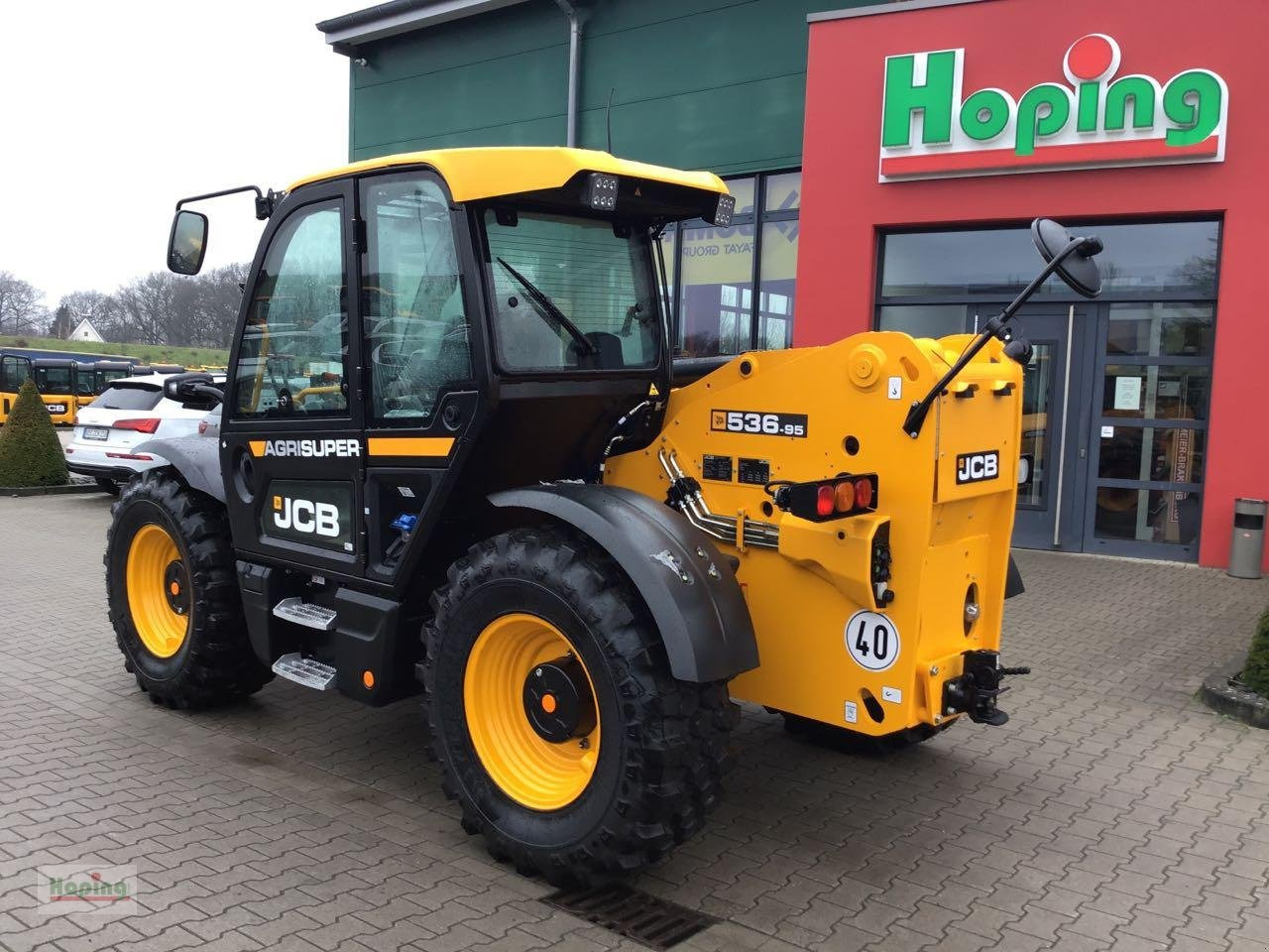 Νέα Τηλεσκοπικός φορτωτής JCB 536-95 Agri Super: φωτογραφία 6