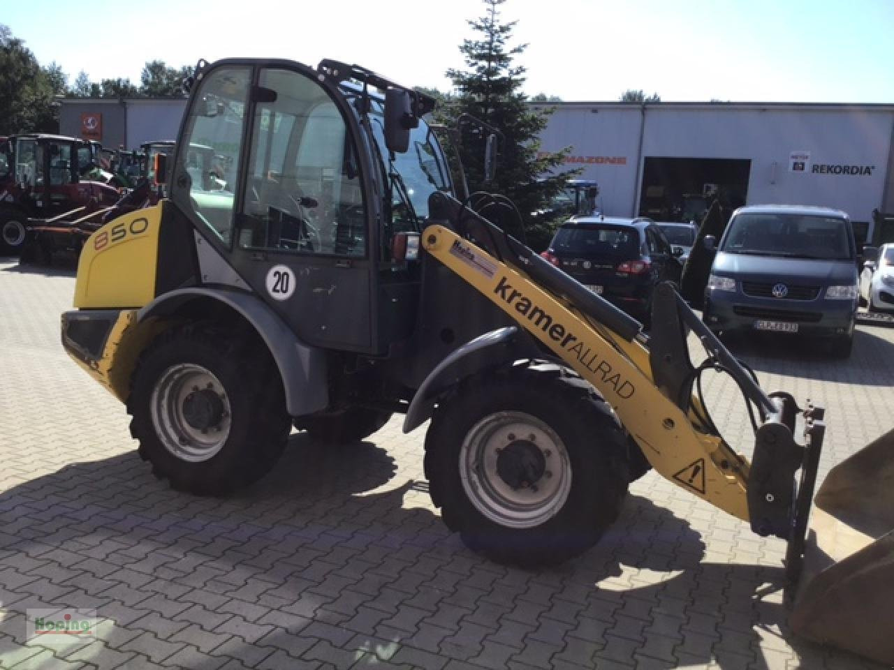 Kramer 850 - Ελαστιχοφόρος φορτωτής: φωτογραφία 4 Kramer 850 - Ελαστιχοφόρος φορτωτής: φωτογραφία 4
