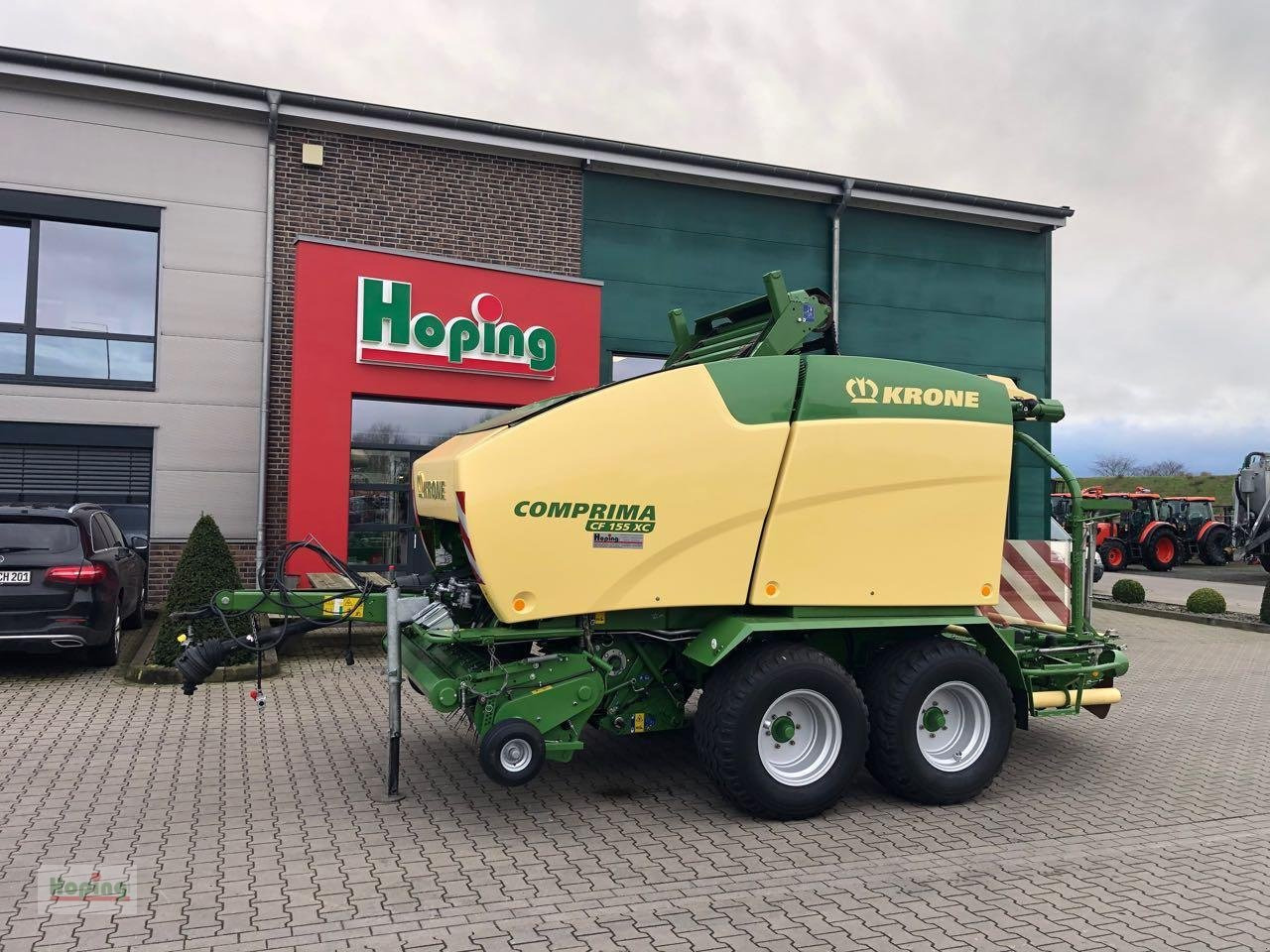 Krone Comprima CF 155 XC - Χορτοδετική μηχανή στρόγγυλης μπάλας: φωτογραφία 1 Krone Comprima CF 155 XC - Χορτοδετική μηχανή στρόγγυλης μπάλας: φωτογραφία 1