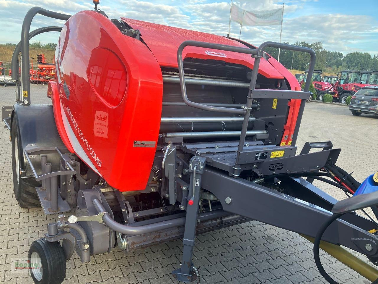 Maschio Mondiale 120 Combi H - Χορτοδετική μηχανή στρόγγυλης μπάλας, Μηχάνημα περιτύλιξης: φωτογραφία 5 Maschio Mondiale 120 Combi H - Χορτοδετική μηχανή στρόγγυλης μπάλας, Μηχάνημα περιτύλιξης: φωτογραφία 5