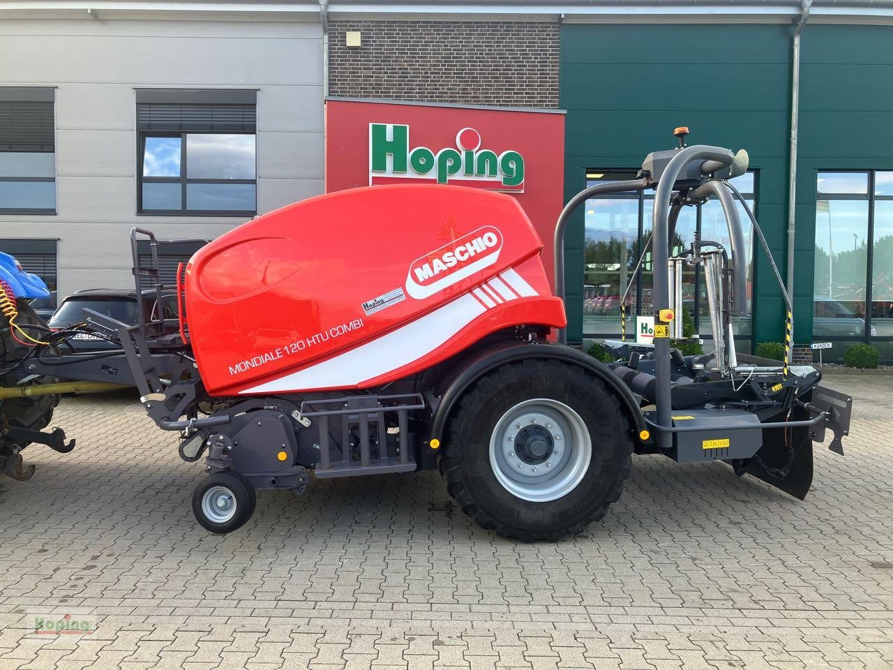 Maschio Mondiale 120 Combi H - Χορτοδετική μηχανή στρόγγυλης μπάλας, Μηχάνημα περιτύλιξης: φωτογραφία 2 Maschio Mondiale 120 Combi H - Χορτοδετική μηχανή στρόγγυλης μπάλας, Μηχάνημα περιτύλιξης: φωτογραφία 2
