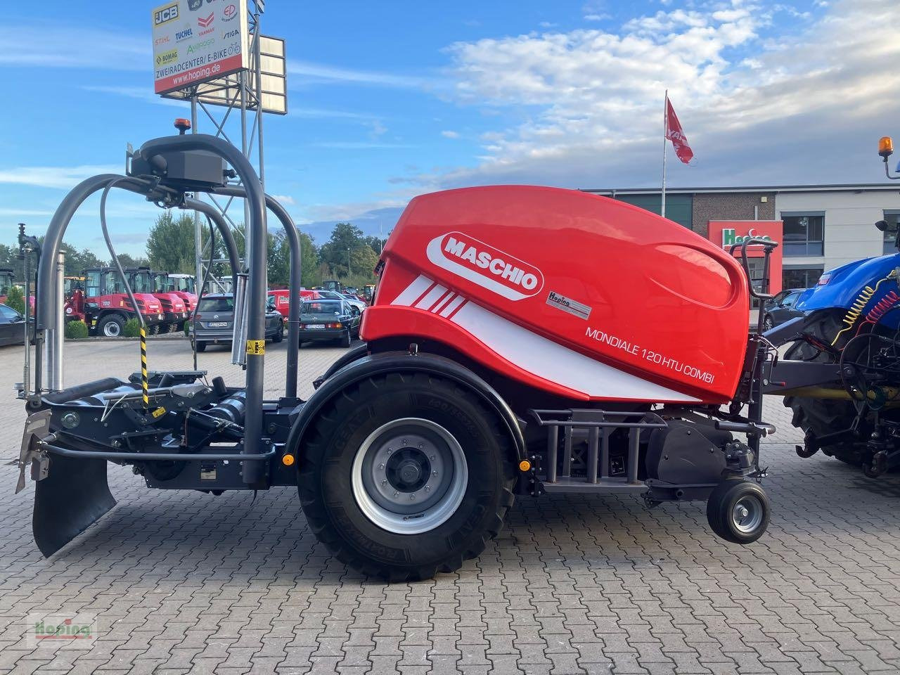 Maschio Mondiale 120 Combi H - Χορτοδετική μηχανή στρόγγυλης μπάλας, Μηχάνημα περιτύλιξης: φωτογραφία 4 Maschio Mondiale 120 Combi H - Χορτοδετική μηχανή στρόγγυλης μπάλας, Μηχάνημα περιτύλιξης: φωτογραφία 4