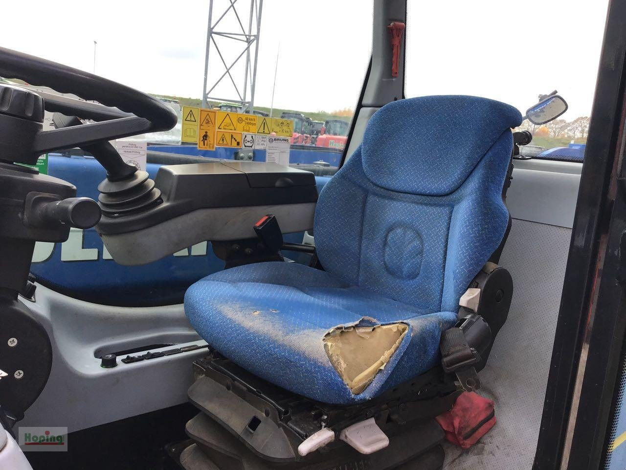 Τηλεσκοπικός φορτωτής New Holland LM 742: φωτογραφία 9