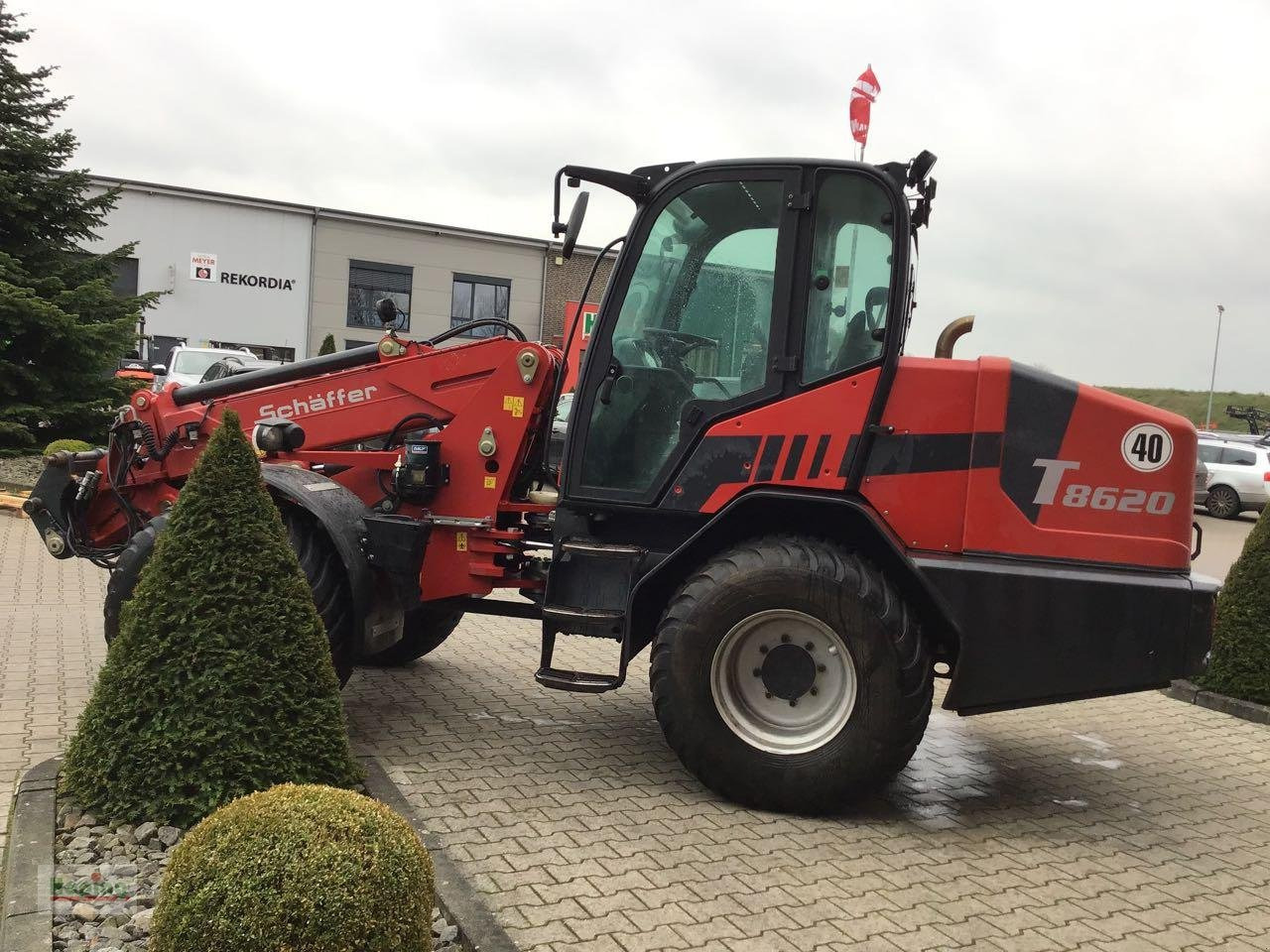 Schäffer 8620T - Τηλεσκοπικός μπροστινός φορτωτής: φωτογραφία 4 Schäffer 8620T - Τηλεσκοπικός μπροστινός φορτωτής: φωτογραφία 4