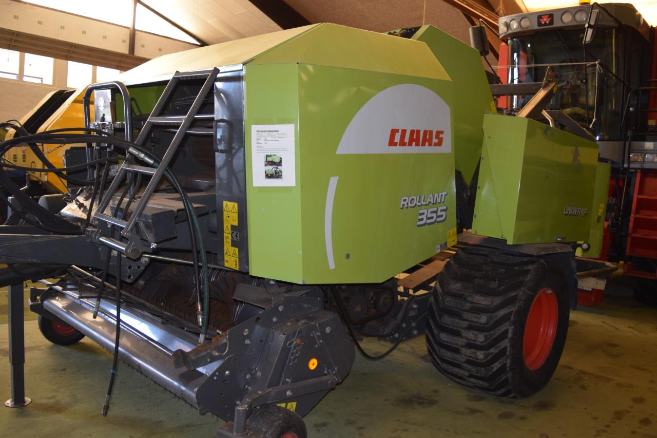 CLAAS Rollant 355 RC Uniwrap - Χορτοδετική μηχανή στρόγγυλης μπάλας: φωτογραφία 3 CLAAS Rollant 355 RC Uniwrap - Χορτοδετική μηχανή στρόγγυλης μπάλας: φωτογραφία 3