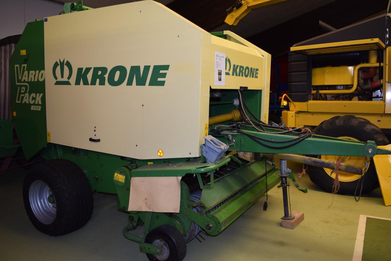 Krone Vario Pack 1500 - Χορτοδετική μηχανή στρόγγυλης μπάλας: φωτογραφία 3 Krone Vario Pack 1500 - Χορτοδετική μηχανή στρόγγυλης μπάλας: φωτογραφία 3