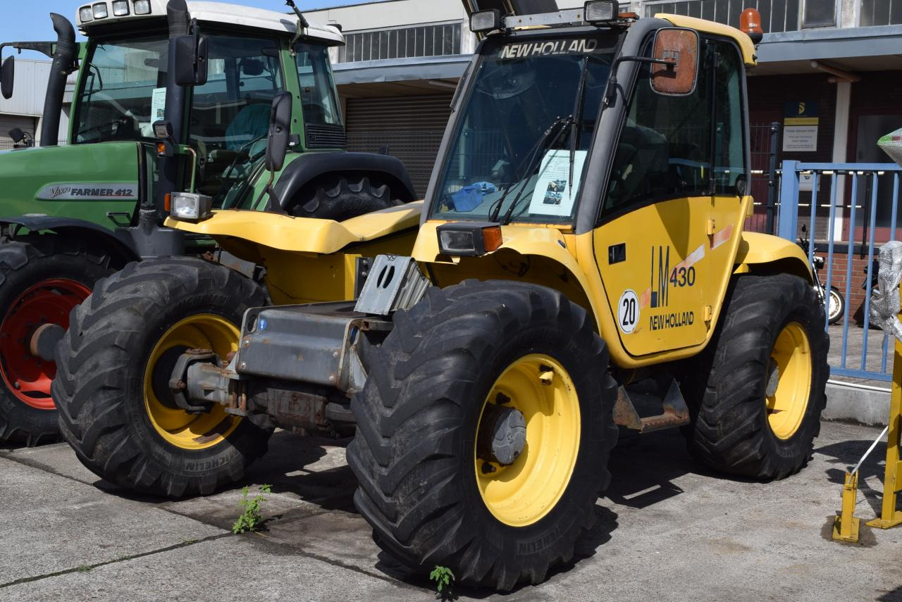 New Holland LM 430 - Τηλεσκοπικός φορτωτής: φωτογραφία 1 New Holland LM 430 - Τηλεσκοπικός φορτωτής: φωτογραφία 1
