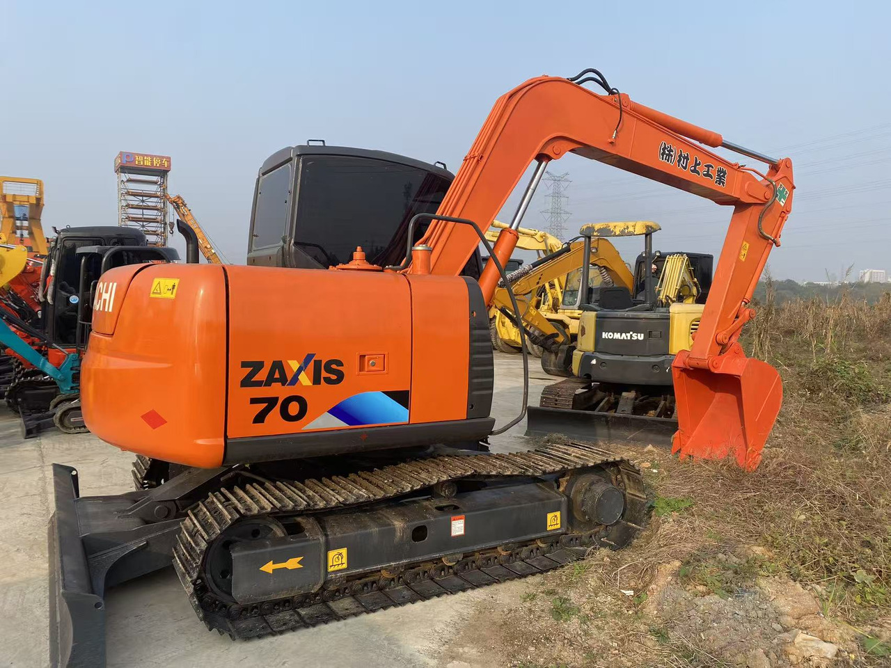 HITACHI ZX70 - Μίνι εκσκαφέας: φωτογραφία 5 HITACHI ZX70 - Μίνι εκσκαφέας: φωτογραφία 5