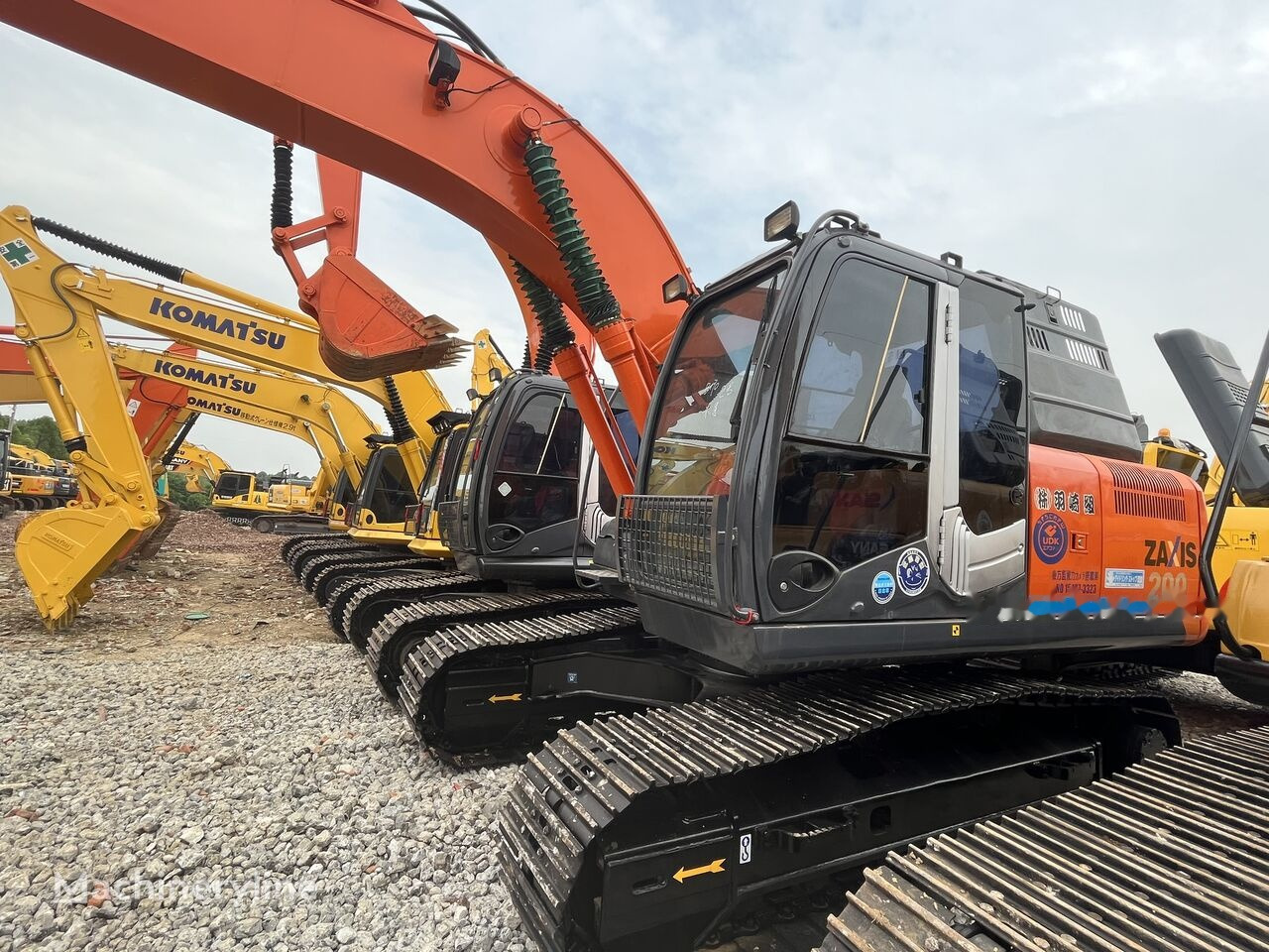 Hitachi ZX200 - Ερπυστριοφόρος εκσκαφέας: φωτογραφία 1 Hitachi ZX200 - Ερπυστριοφόρος εκσκαφέας: φωτογραφία 1