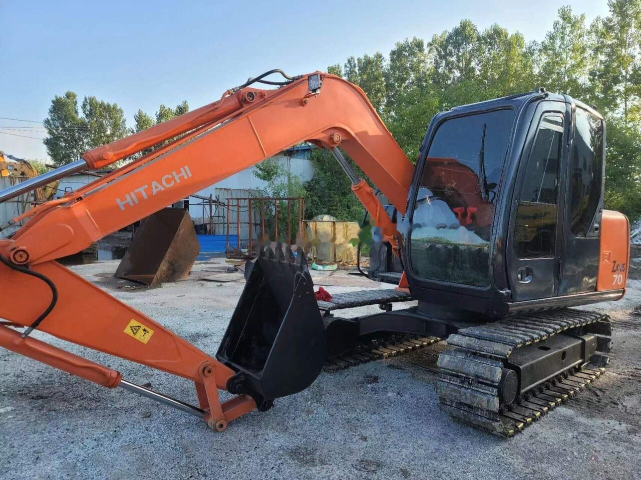 Hitachi ZX70 - Ερπυστριοφόρος εκσκαφέας: φωτογραφία 4 Hitachi ZX70 - Ερπυστριοφόρος εκσκαφέας: φωτογραφία 4