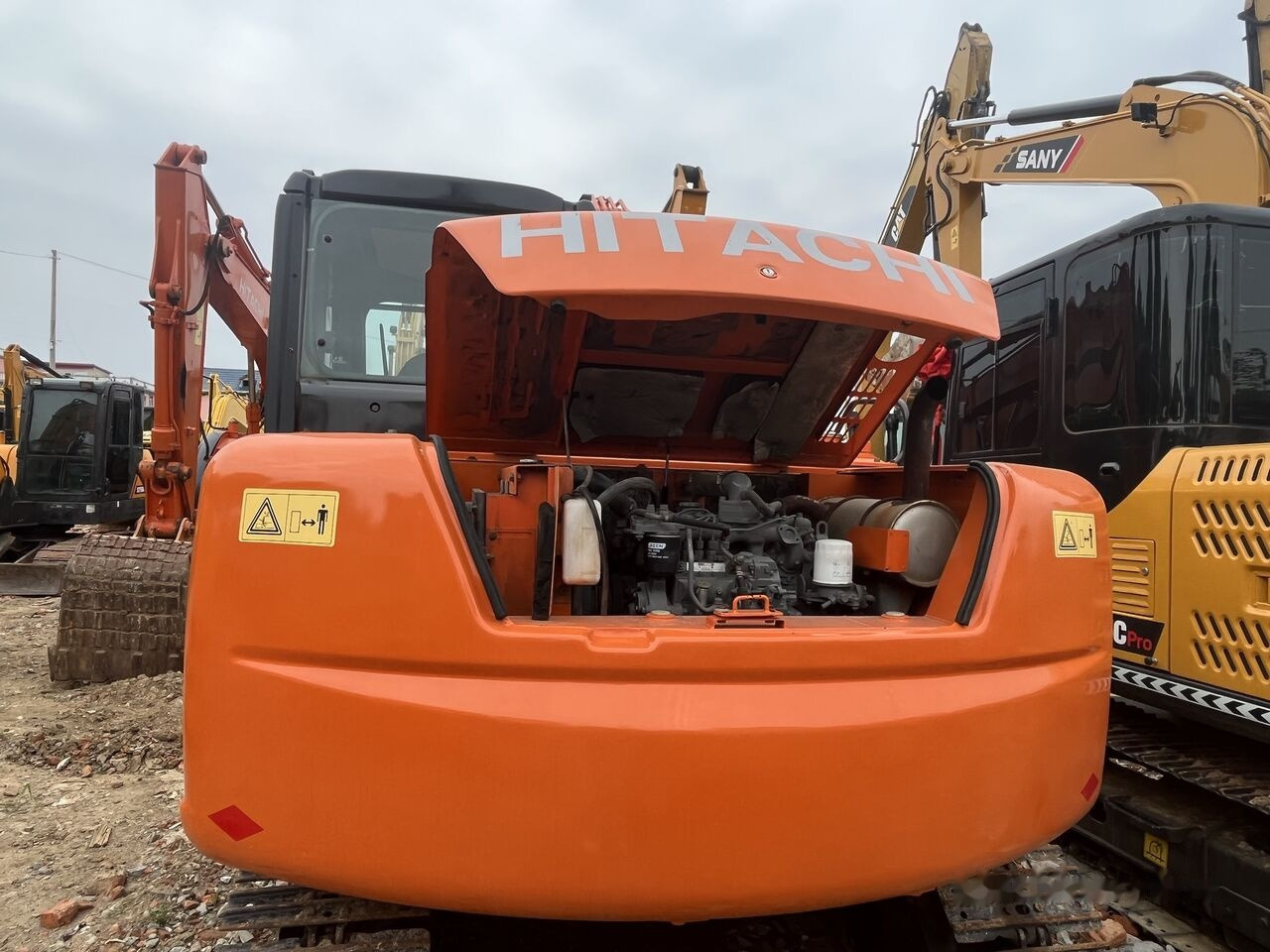 Μίνι εκσκαφέας Hitachi ZX70: φωτογραφία 6