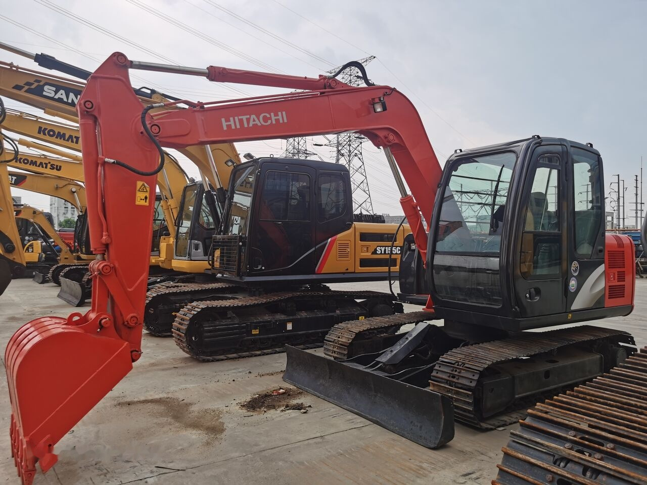 Hitachi ZX70 - Μίνι εκσκαφέας: φωτογραφία 3 Hitachi ZX70 - Μίνι εκσκαφέας: φωτογραφία 3