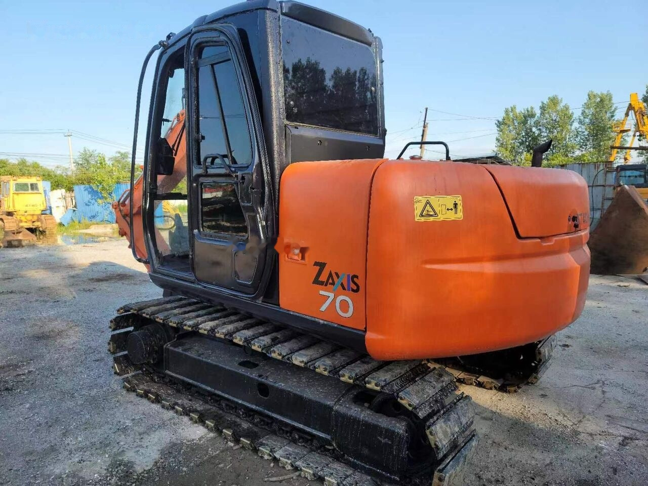 Hitachi ZX70 - Ερπυστριοφόρος εκσκαφέας: φωτογραφία 1 Hitachi ZX70 - Ερπυστριοφόρος εκσκαφέας: φωτογραφία 1