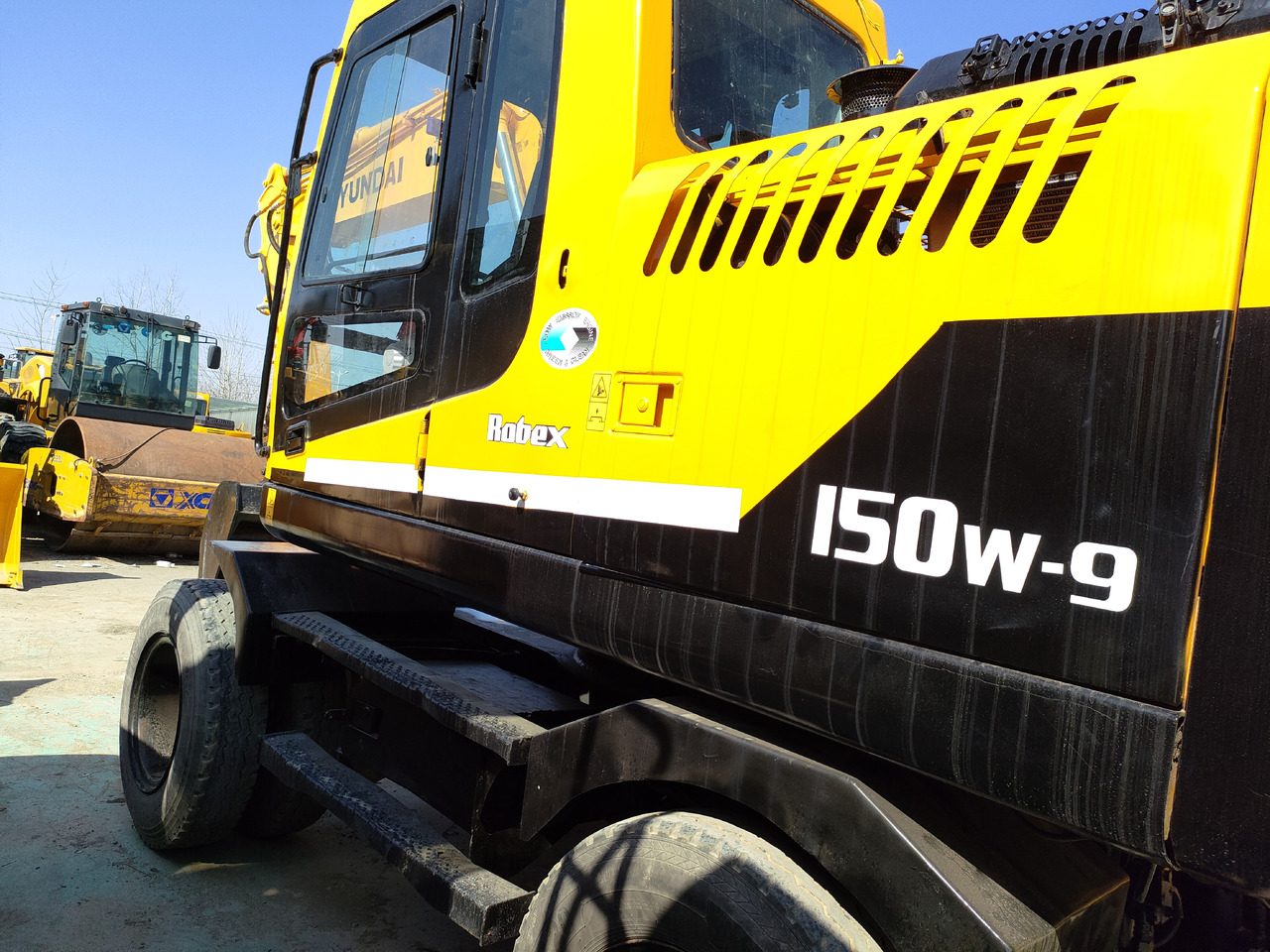 Hyundai R150W-9 - Τροχοφόρος εκσκαφέας: φωτογραφία 5 Hyundai R150W-9 - Τροχοφόρος εκσκαφέας: φωτογραφία 5