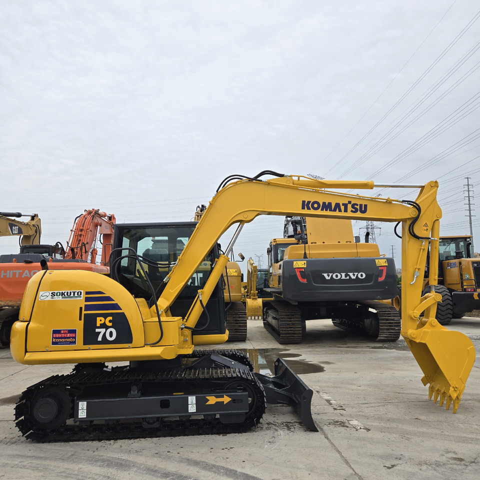 KOMATSU PC70-8 - Μίνι εκσκαφέας: φωτογραφία 2 KOMATSU PC70-8 - Μίνι εκσκαφέας: φωτογραφία 2