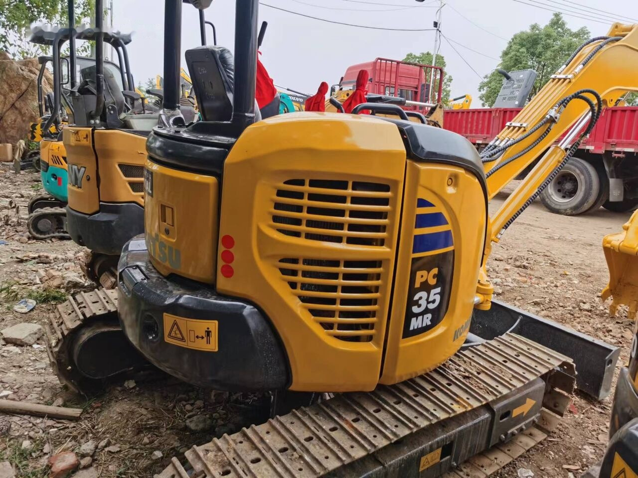 Komatsu PC35MR - Μίνι εκσκαφέας: φωτογραφία 1 Komatsu PC35MR - Μίνι εκσκαφέας: φωτογραφία 1