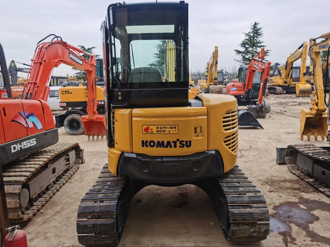 Komatsu PC50MR - Μίνι εκσκαφέας: φωτογραφία 3 Komatsu PC50MR - Μίνι εκσκαφέας: φωτογραφία 3