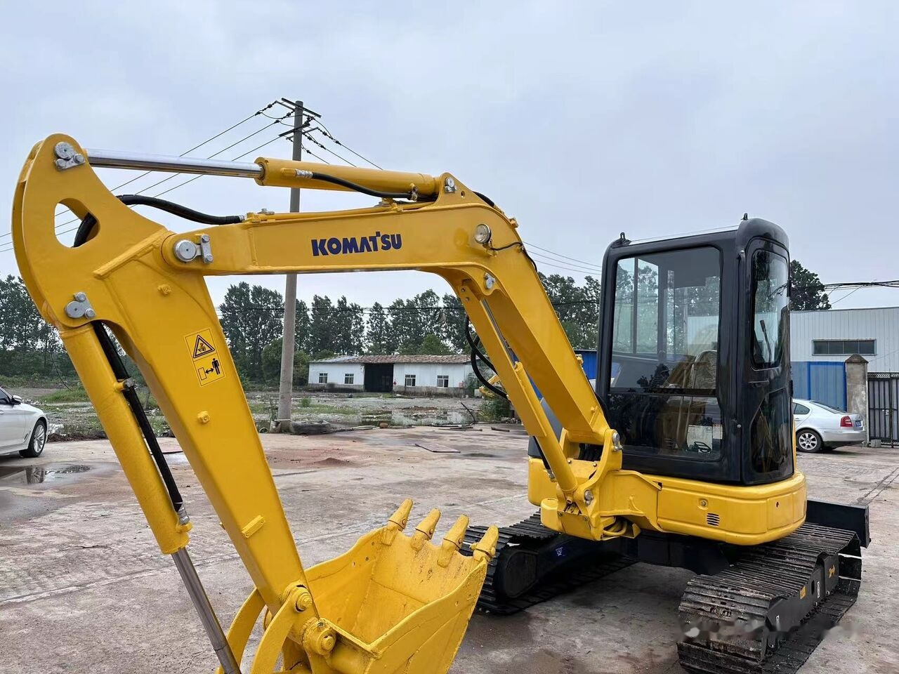 Komatsu PC50MR - Ερπυστριοφόρος εκσκαφέας: φωτογραφία 4 Komatsu PC50MR - Ερπυστριοφόρος εκσκαφέας: φωτογραφία 4