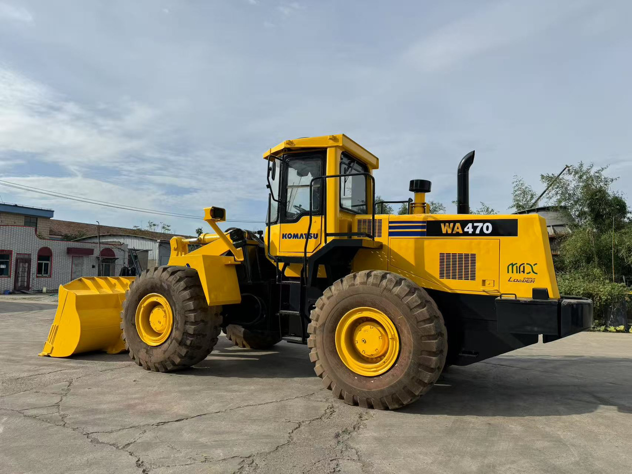Komatsu WA470 - Ελαστιχοφόρος φορτωτής: φωτογραφία 3 Komatsu WA470 - Ελαστιχοφόρος φορτωτής: φωτογραφία 3