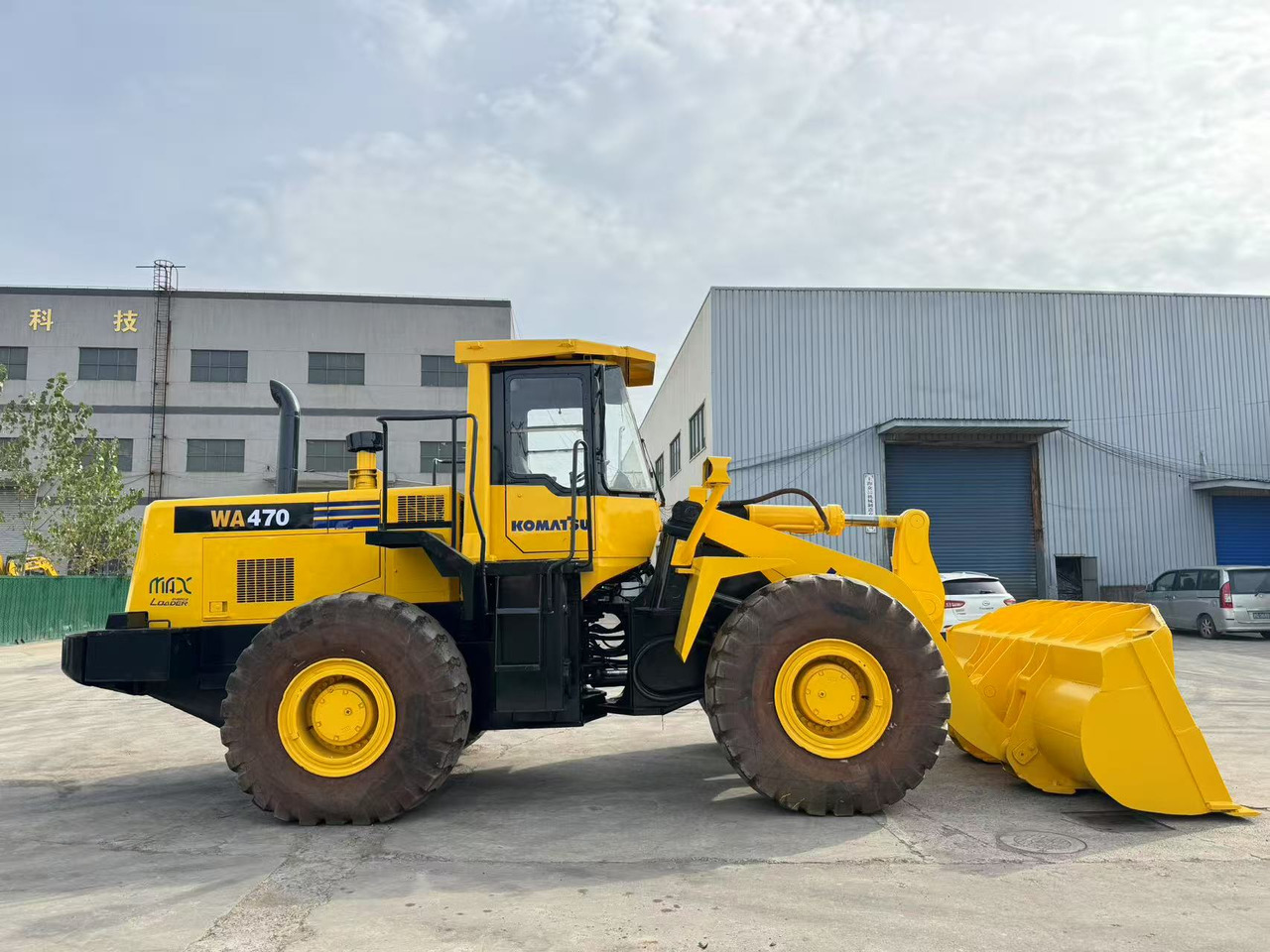 Komatsu WA470 - Ελαστιχοφόρος φορτωτής: φωτογραφία 1 Komatsu WA470 - Ελαστιχοφόρος φορτωτής: φωτογραφία 1