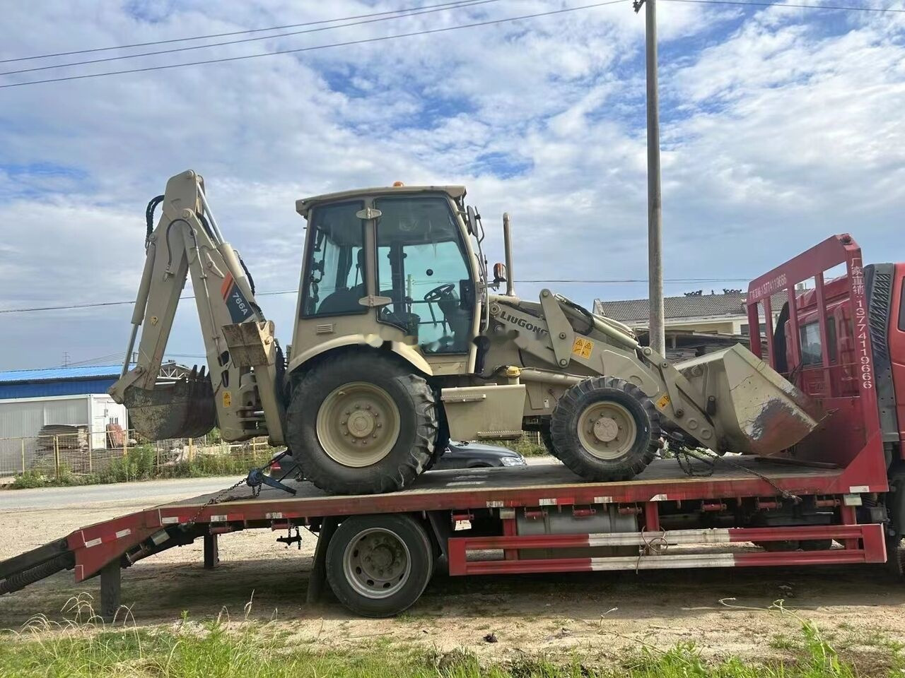 LiuGong 766A - Φορτωτής εκσκαφέας: φωτογραφία 1 LiuGong 766A - Φορτωτής εκσκαφέας: φωτογραφία 1