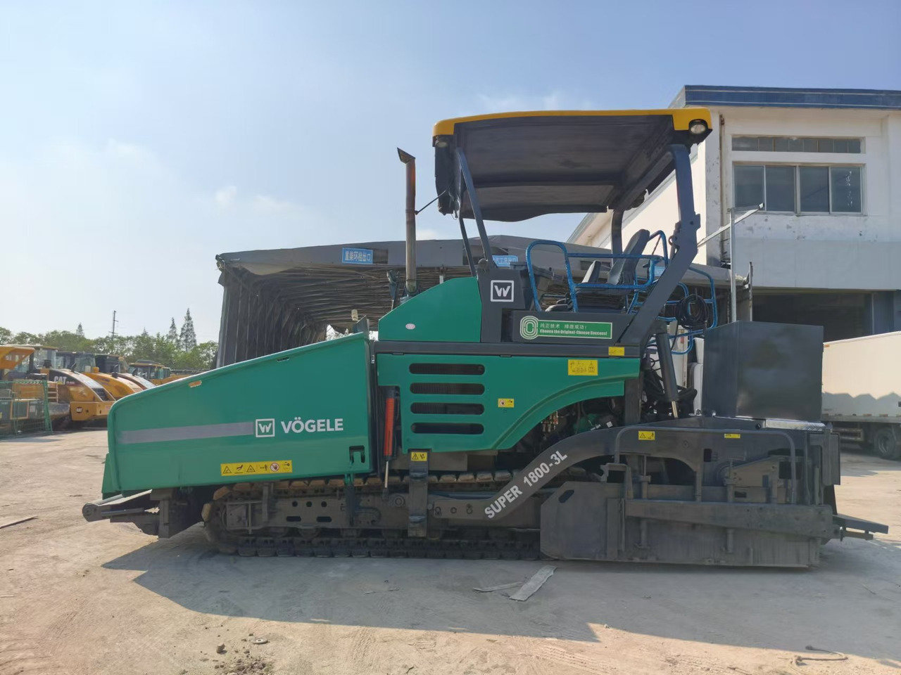 VOGELE 1800-3L - Διαστρωτήρας ασφάλτου: φωτογραφία 5 VOGELE 1800-3L - Διαστρωτήρας ασφάλτου: φωτογραφία 5