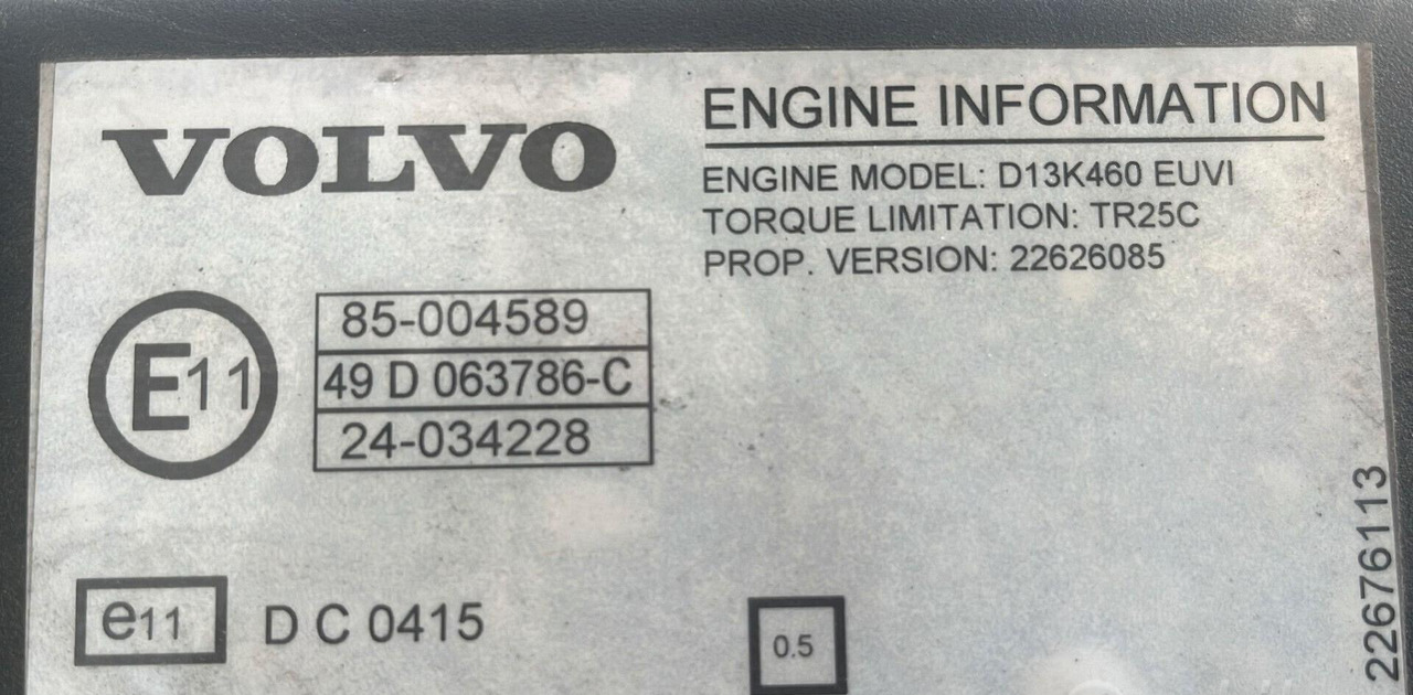 Motore Volvo FH 460 D13K 2019 - Κινητήρας για Φορτηγό: φωτογραφία 3 Motore Volvo FH 460 D13K 2019 - Κινητήρας για Φορτηγό: φωτογραφία 3