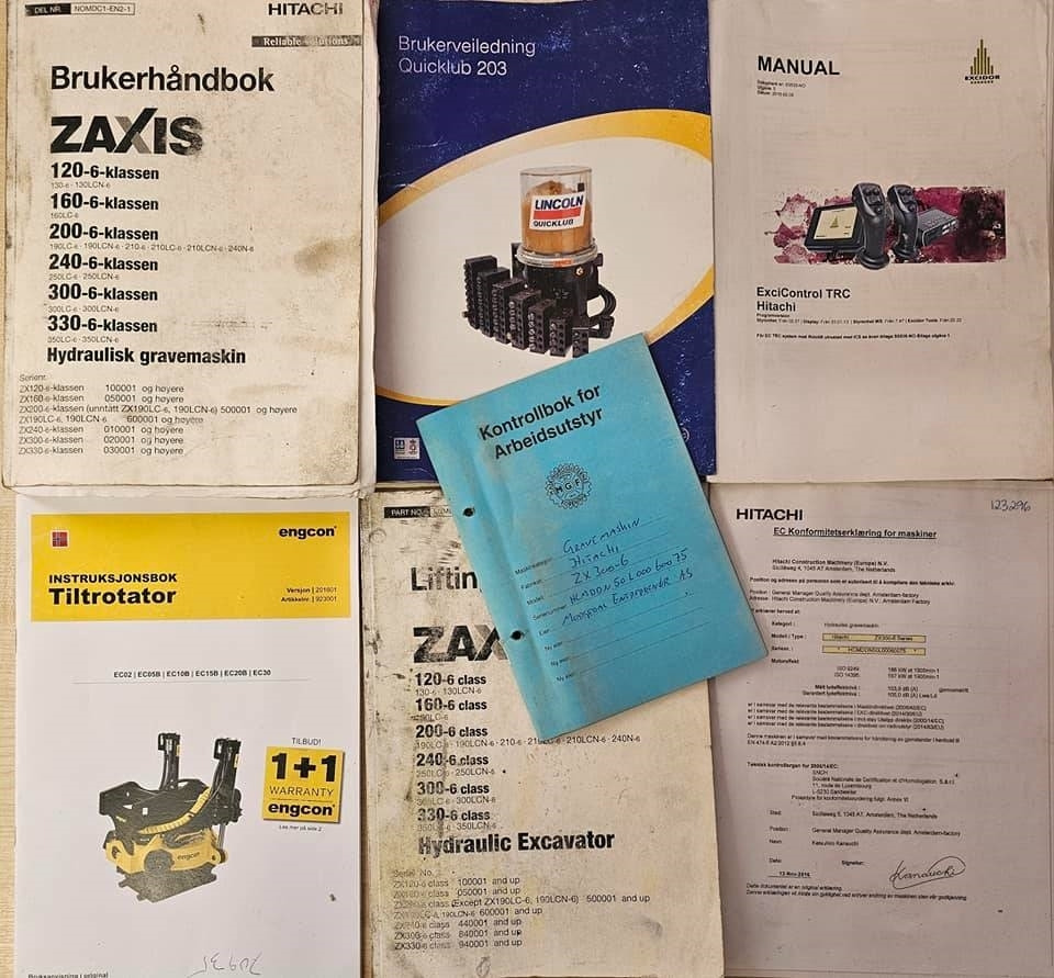 Ερπυστριοφόρος εκσκαφέας Hitachi ZX 300 LC-6: φωτογραφία 48