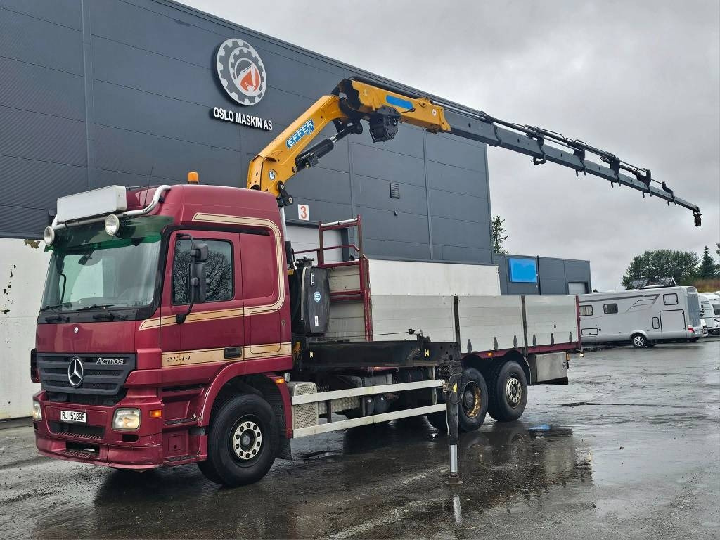 Mercedes-Benz Actros 2544 - Φορτηγό με γερανό: φωτογραφία 1 Mercedes-Benz Actros 2544 - Φορτηγό με γερανό: φωτογραφία 1