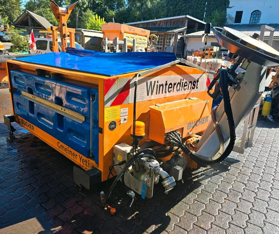 Bucher Yeti 2500W FS Gmeiner Salzstreuer Streuautomat Streusilo für Unimog UGN UGE 405 423 427 530 430 429 - Αλατιέρα: φωτογραφία 1 Bucher Yeti 2500W FS Gmeiner Salzstreuer Streuautomat Streusilo für Unimog UGN UGE 405 423 427 530 430 429 - Αλατιέρα: φωτογραφία 1