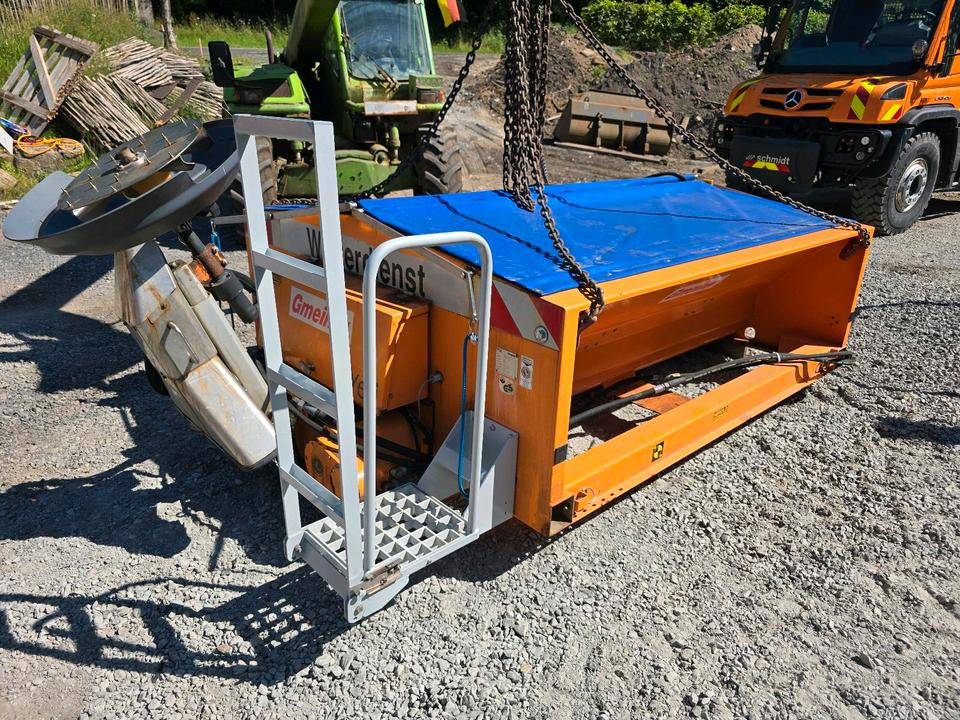 Gmeiner Yeti 1800w Salzstreuer Streuautomat Salzsilo Aufbau für Unimog UGE UGN 405/10 405/12 U318 U 318 423 323 327 427 429 Schmidt Winterdienst - Αλατιέρα: φωτογραφία 5 Gmeiner Yeti 1800w Salzstreuer Streuautomat Salzsilo Aufbau für Unimog UGE UGN 405/10 405/12 U318 U 318 423 323 327 427 429 Schmidt Winterdienst - Αλατιέρα: φωτογραφία 5