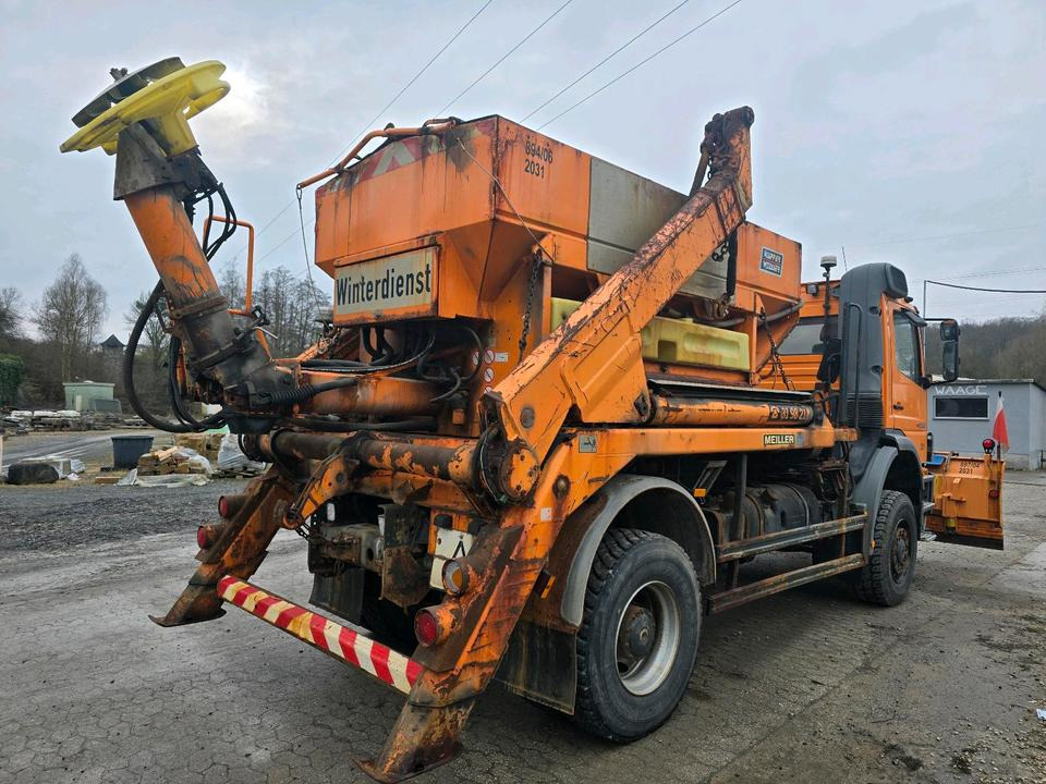 Mercedes-Benz Atego 1828 AK Absetzkipper Meiller Schmidt Schneepflug Küpper-Weisser Salzstreuer Allrad - Εκχιονιστικό μηχάνημα: φωτογραφία 3 Mercedes-Benz Atego 1828 AK Absetzkipper Meiller Schmidt Schneepflug Küpper-Weisser Salzstreuer Allrad - Εκχιονιστικό μηχάνημα: φωτογραφία 3