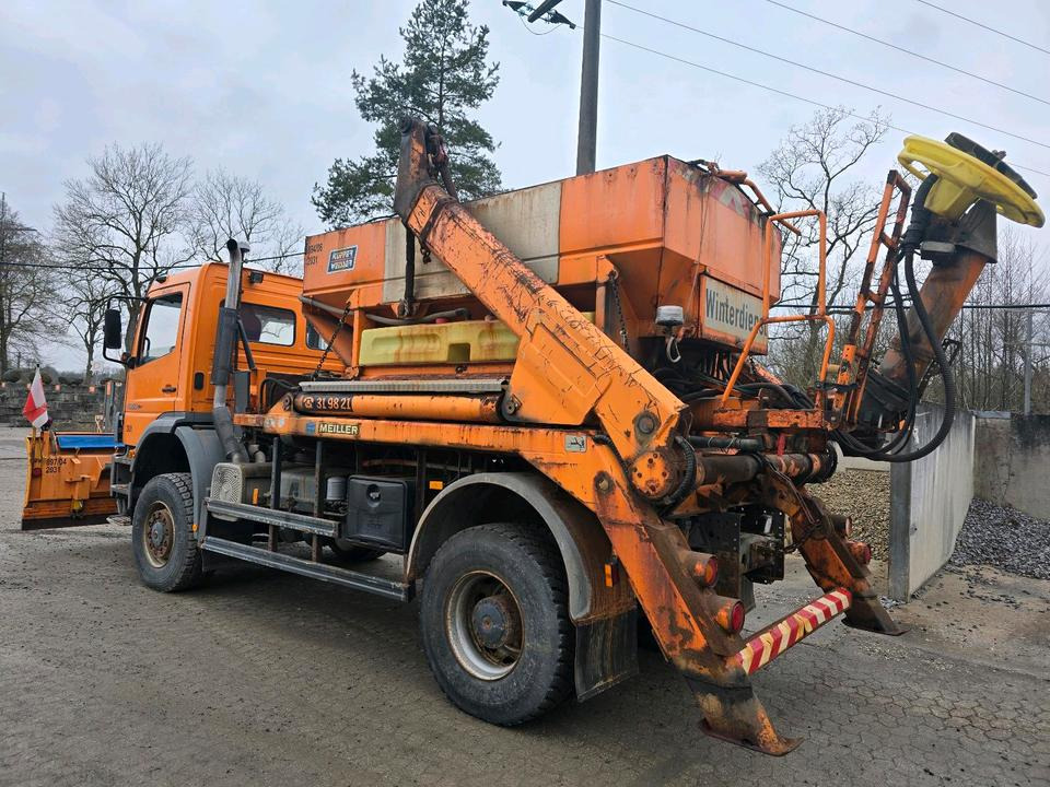 Mercedes-Benz Atego 1828 AK Absetzkipper Meiller Schmidt Schneepflug Küpper-Weisser Salzstreuer Allrad - Εκχιονιστικό μηχάνημα: φωτογραφία 2 Mercedes-Benz Atego 1828 AK Absetzkipper Meiller Schmidt Schneepflug Küpper-Weisser Salzstreuer Allrad - Εκχιονιστικό μηχάνημα: φωτογραφία 2