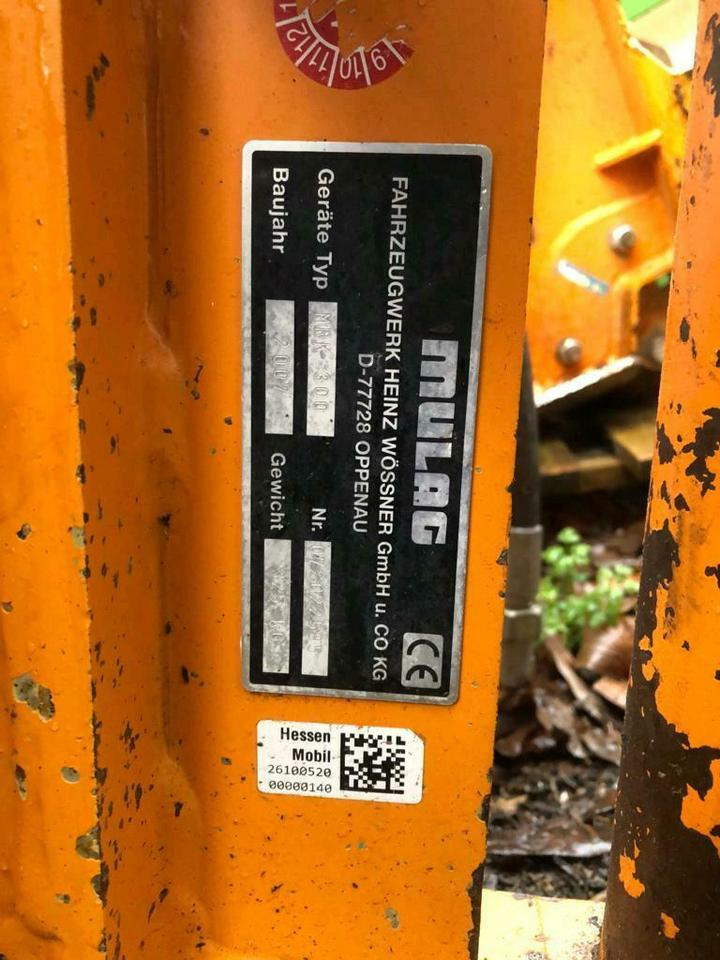 Mulag MRK 300 Randstreifenmäher Böschungsmulcher Mähausleger MKM - Μπούμα: φωτογραφία 5 Mulag MRK 300 Randstreifenmäher Böschungsmulcher Mähausleger MKM - Μπούμα: φωτογραφία 5