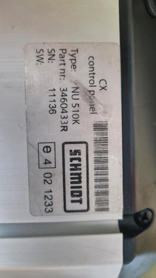 Neue NU 510K Schmidt Stratos Salzstreuer Steuerung Bedienung Bedieneinheit Mitos Salzsilo 3460443R - Ηλεκτρικό σύστημα για Κοινοτικο όχημα/ Ειδικό όχημα: φωτογραφία 2 Neue NU 510K Schmidt Stratos Salzstreuer Steuerung Bedienung Bedieneinheit Mitos Salzsilo 3460443R - Ηλεκτρικό σύστημα για Κοινοτικο όχημα/ Ειδικό όχημα: φωτογραφία 2